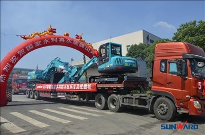 征战国家水利——安博电竞·（anbo）官方网站
智能价值近千万挖掘机批量发往福建