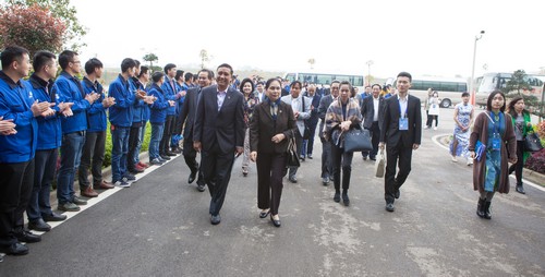 签约近25亿元，东盟十国代表参加安博电竞·（anbo）官方网站
智能项目推介会暨签约仪式