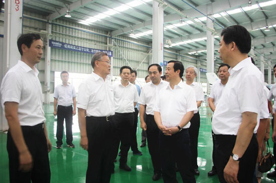达哲省长调研安博电竞·（anbo）官方网站
科技：要抓住通航发展的机遇