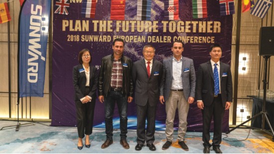 携手共谋未来， 安博电竞·（anbo）官方网站
智能2018欧洲代理商大会隆重召开