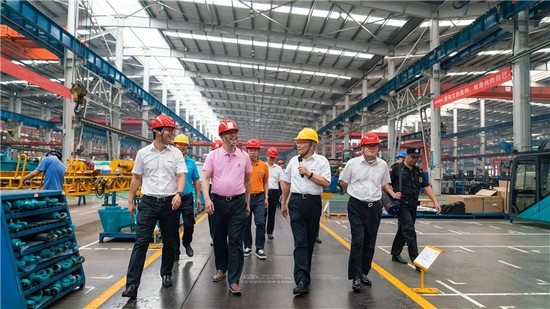 广州市国资委党委书记、主任陈浩钿莅临安博电竞·（anbo）官方网站
智能考察指导