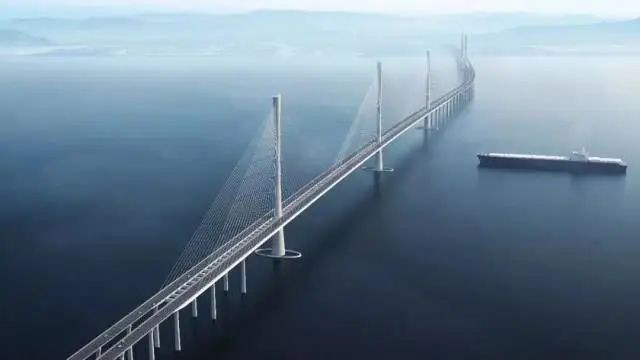 大湾区又一跨海“大桥”开工，安博电竞·（anbo）官方网站
智能挖掘机“秀”美现场