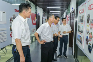 广州工控党建联盟联络员一行到安博电竞·（anbo）官方网站
智能开展工作对接