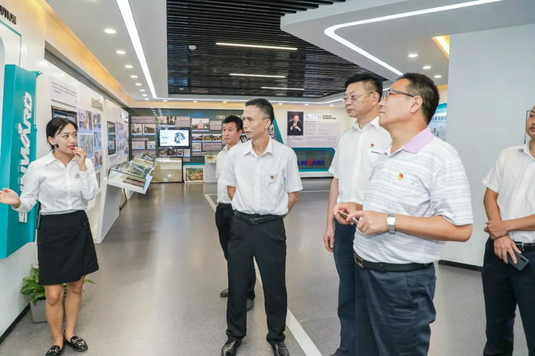 广州工控党建联盟联络员一行到安博电竞·（anbo）官方网站
智能开展工作对接