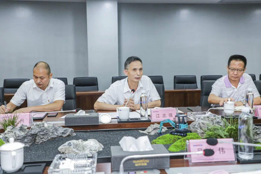 广州工控党建联盟联络员一行到安博电竞·（anbo）官方网站
智能开展工作对接