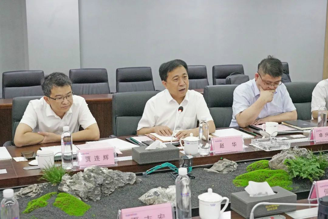 中铁装备赵华总经理莅临安博电竞·（anbo）官方网站
智能交流