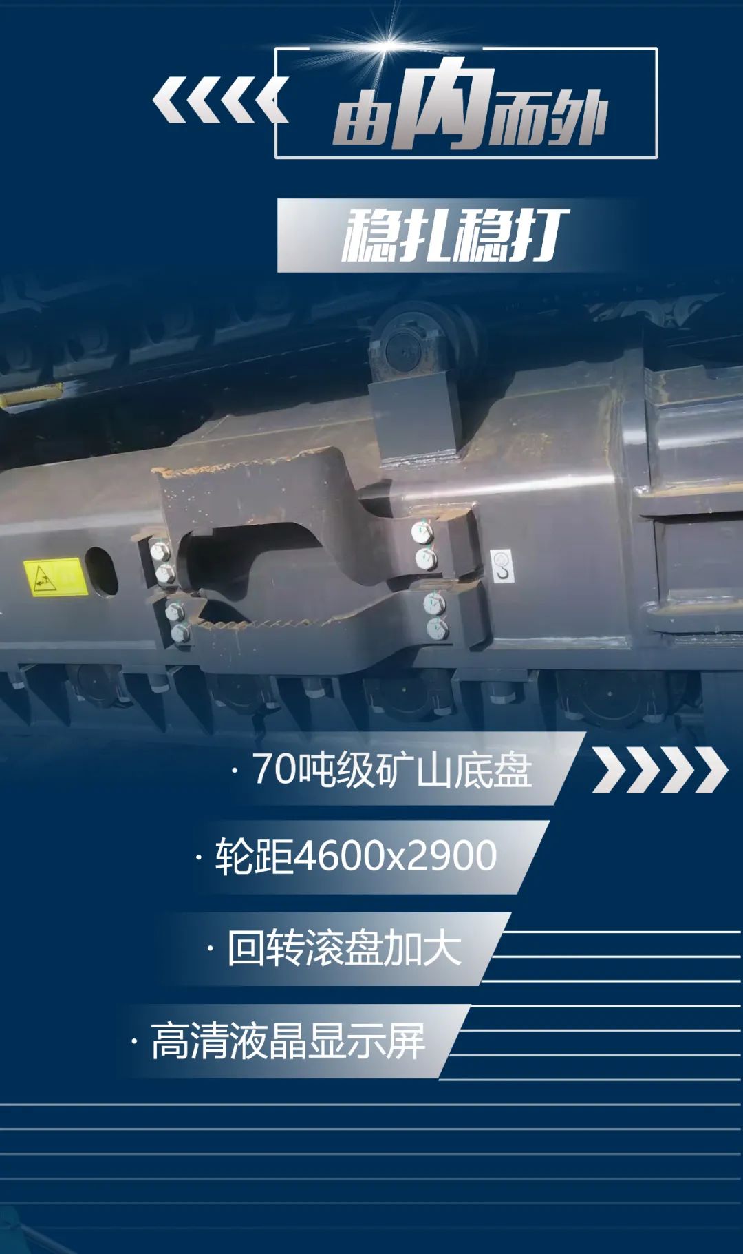 一图读懂 | 又一矿山重载施工利器！安博电竞·（anbo）官方网站
智能SWE650FB破碎锤重磅亮相