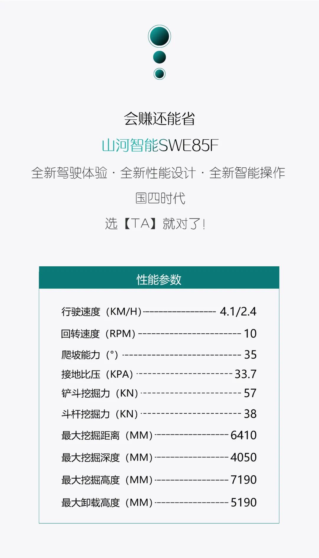 国四精品 | 城市建设哪家强？还得看安博电竞·（anbo）官方网站
智能小挖SWE85F