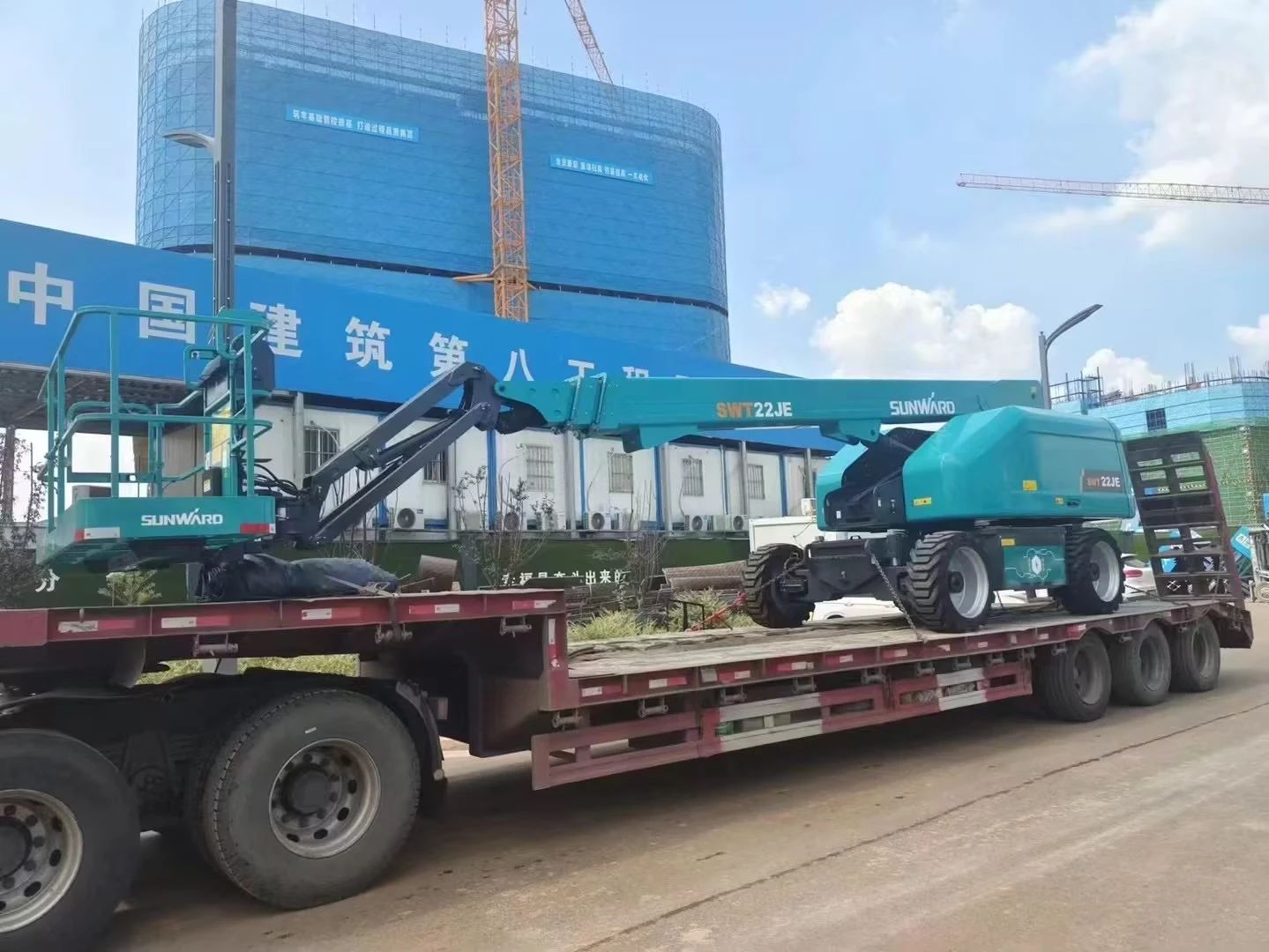 实力上新！安博电竞·（anbo）官方网站
智能电动直臂高空作业平台进军华中市场
