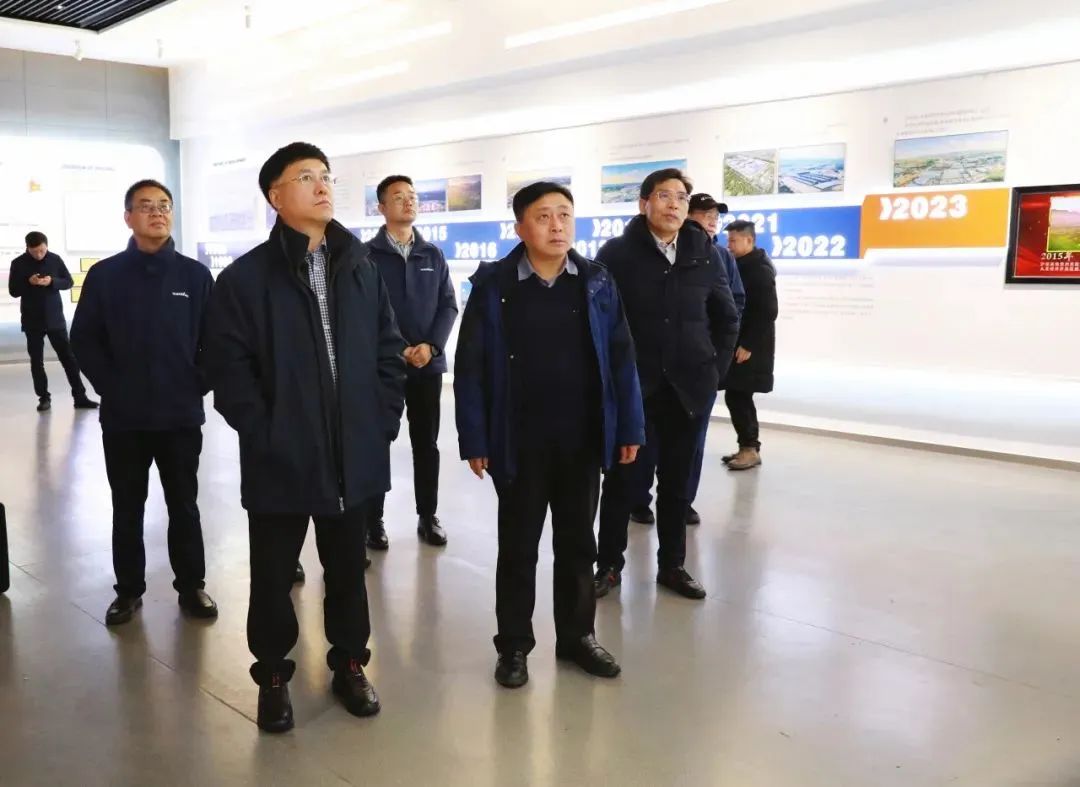 加快发展新质生产力 景广军率队到博邦安博电竞·（anbo）官方网站
贵州大龙项目基地考察
