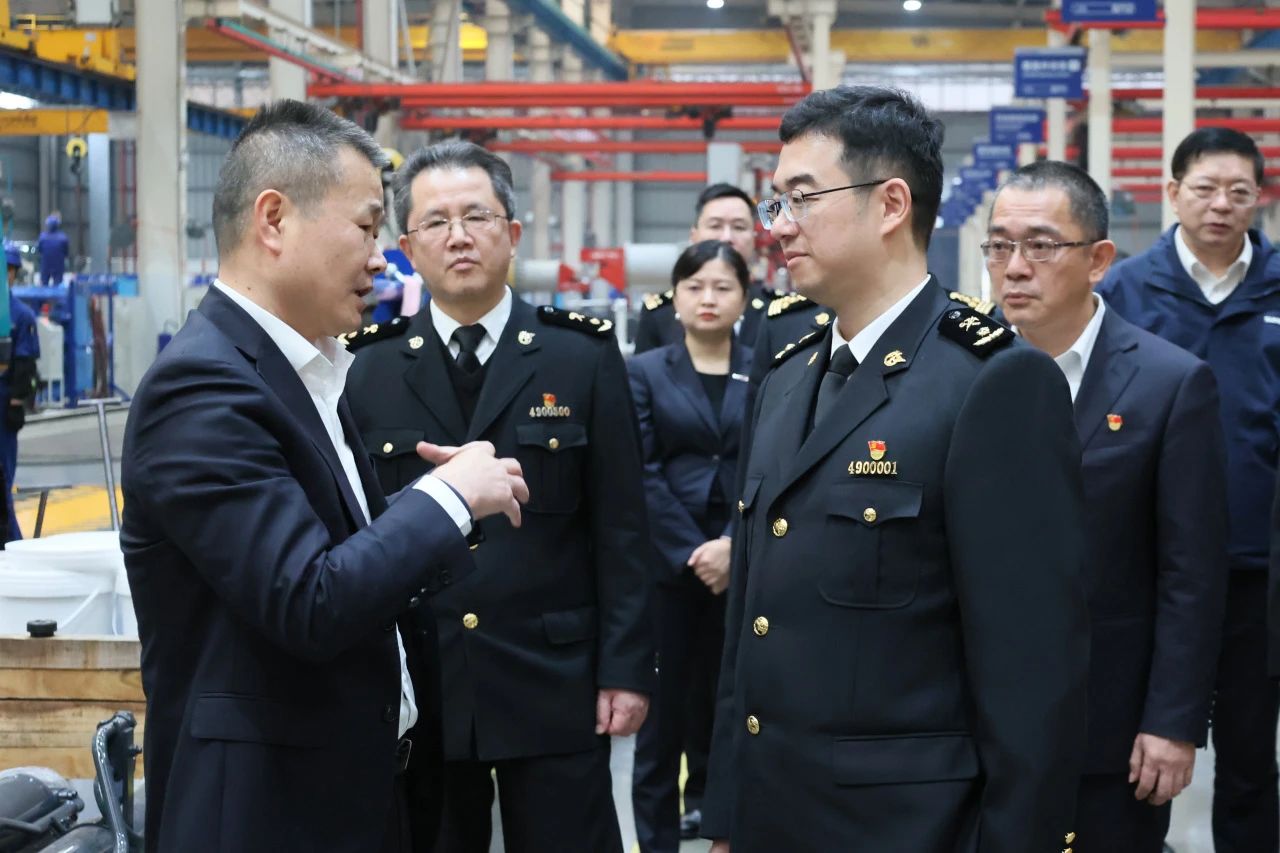 长沙海关党委书记、关长沈大为调研安博电竞·（anbo）官方网站
智能