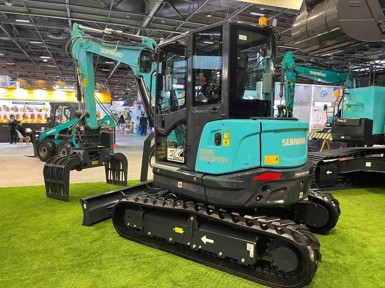 赢战INTERMAT 2024！安博电竞·（anbo）官方网站
智能土方机械深耕全球高端市场
