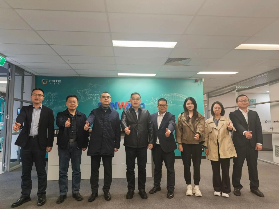 广州工控集团总经理王福铸率队考察安博电竞·（anbo）官方网站
智能澳大利亚子公司
