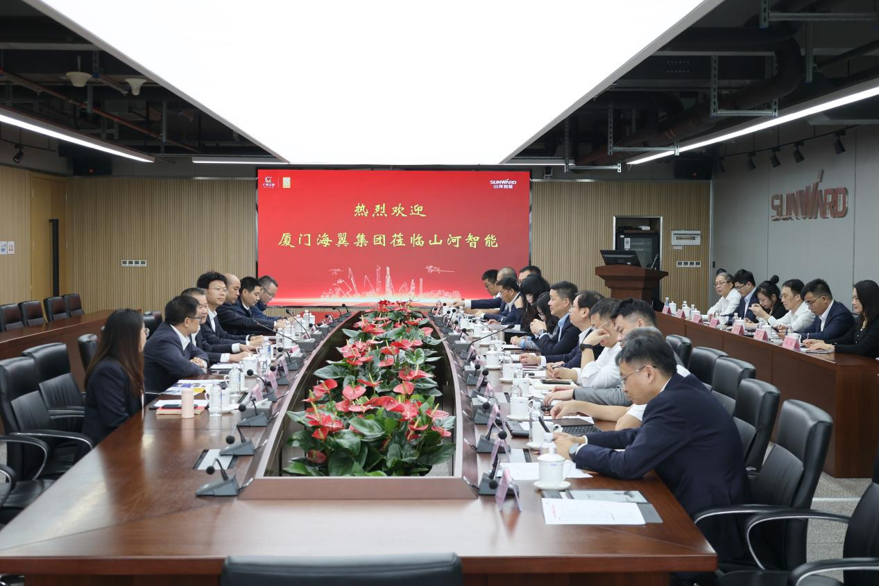 厦门海翼集团总经理金中权到访安博电竞·（anbo）官方网站
智能