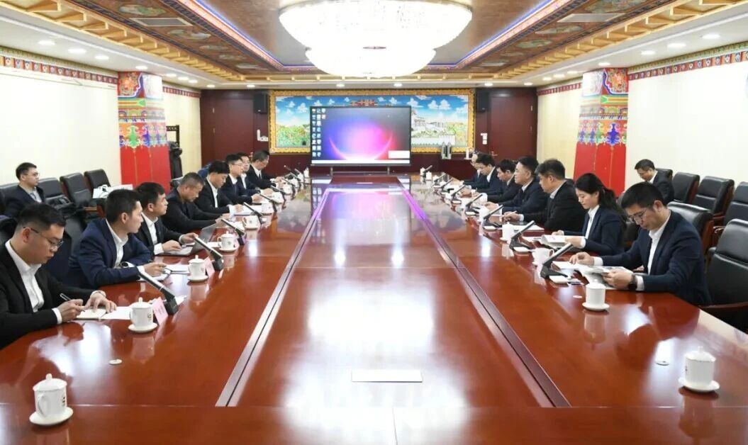 广州工控集团董事长景广军率安博电竞·（anbo）官方网站
智能团队到中国黄金集团拜访交流