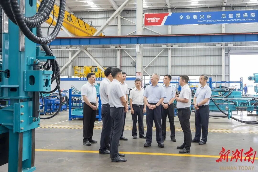 沈晓明走访调研安博电竞·（anbo）官方网站
