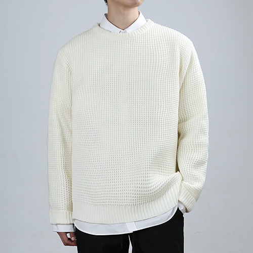 JAIL.SECTION MID KNIT (CREAM)