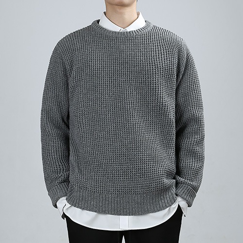 JAIL.SECTION MID KNIT (GRAY)