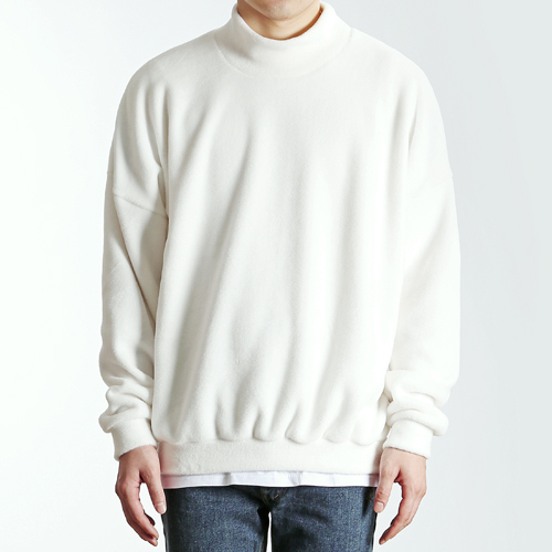 Soft Touch Turtleneck White