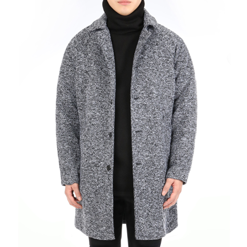 Wool Tweed Coat for Winter