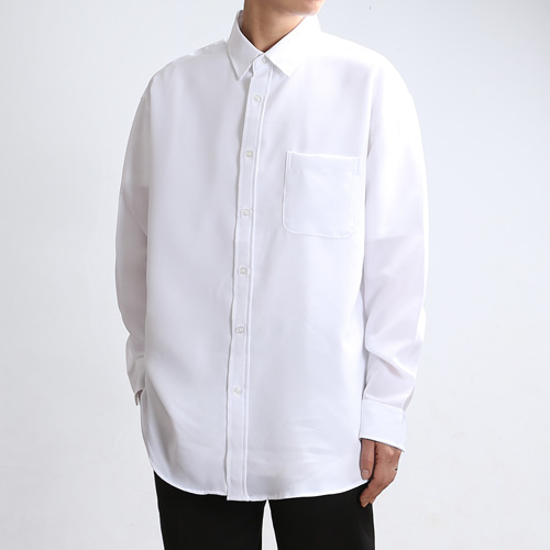 Span Tex Basic Shirts (White)